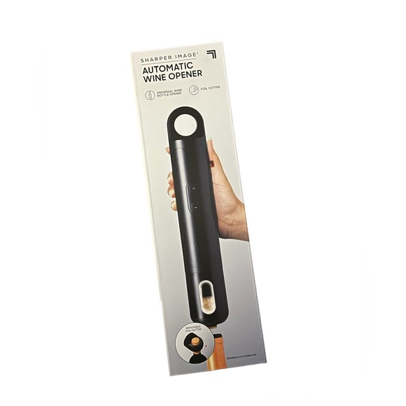 Sharper Image Automatic Wine Opener - Fits All Standard Wine Bottles - N… - Picture 2 of 6